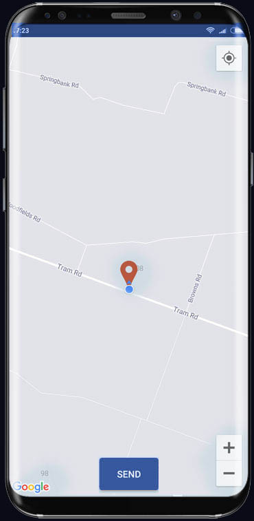 Location Share: Share you location with other Safeswiss users